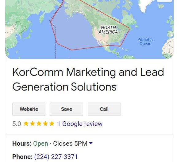 KorComm Google Business